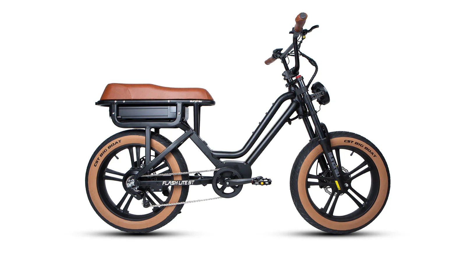 EUNORAU FLASH LITE ST 52V750W Fat Tire eMoped Electric Bicycle