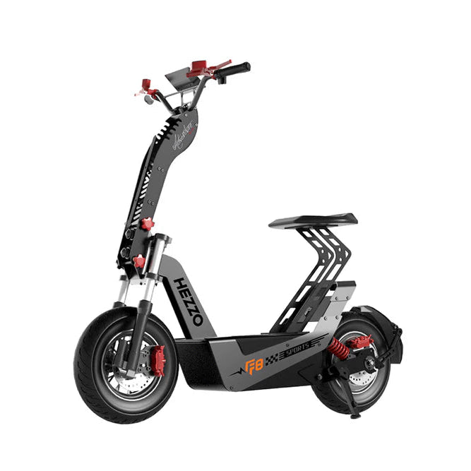 HEZZO-F8 Electric Scooter - 8000W Power, Max Speed 100 Km/h