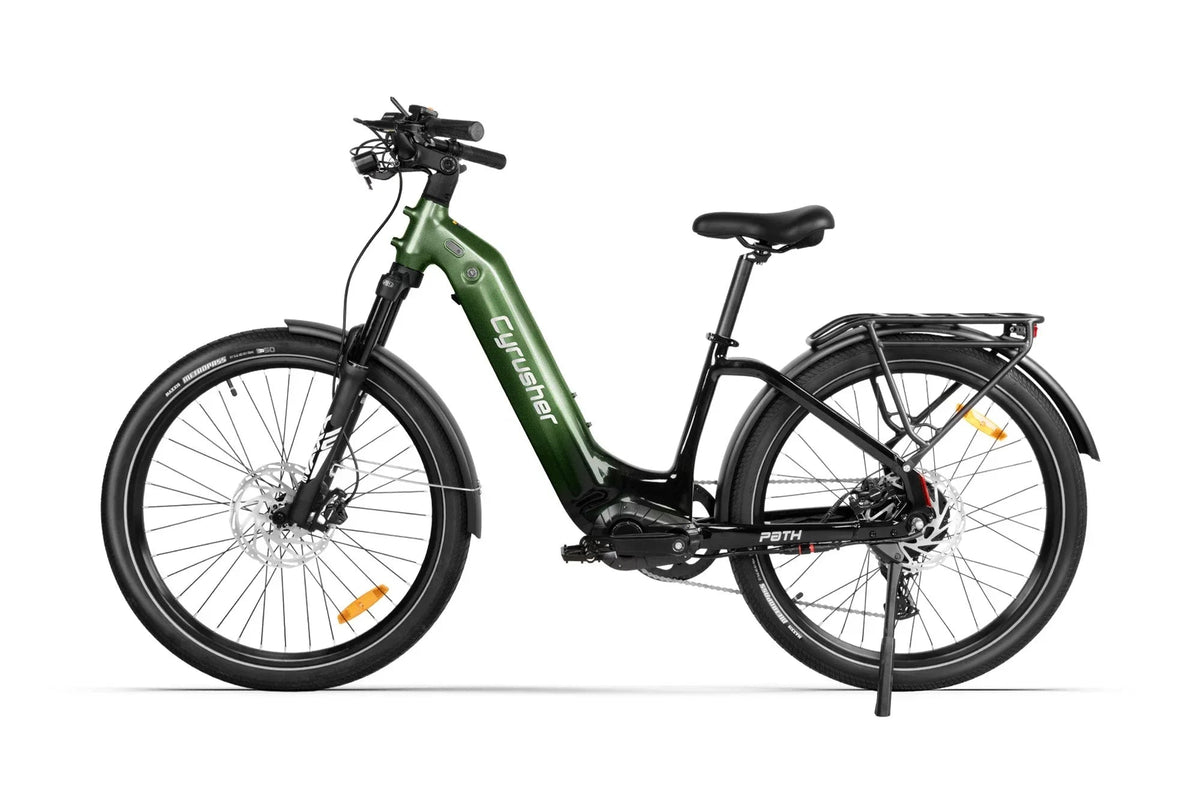 Cyrusher Path E-Bike | 59 Mi Range 750 W Power City Comfort