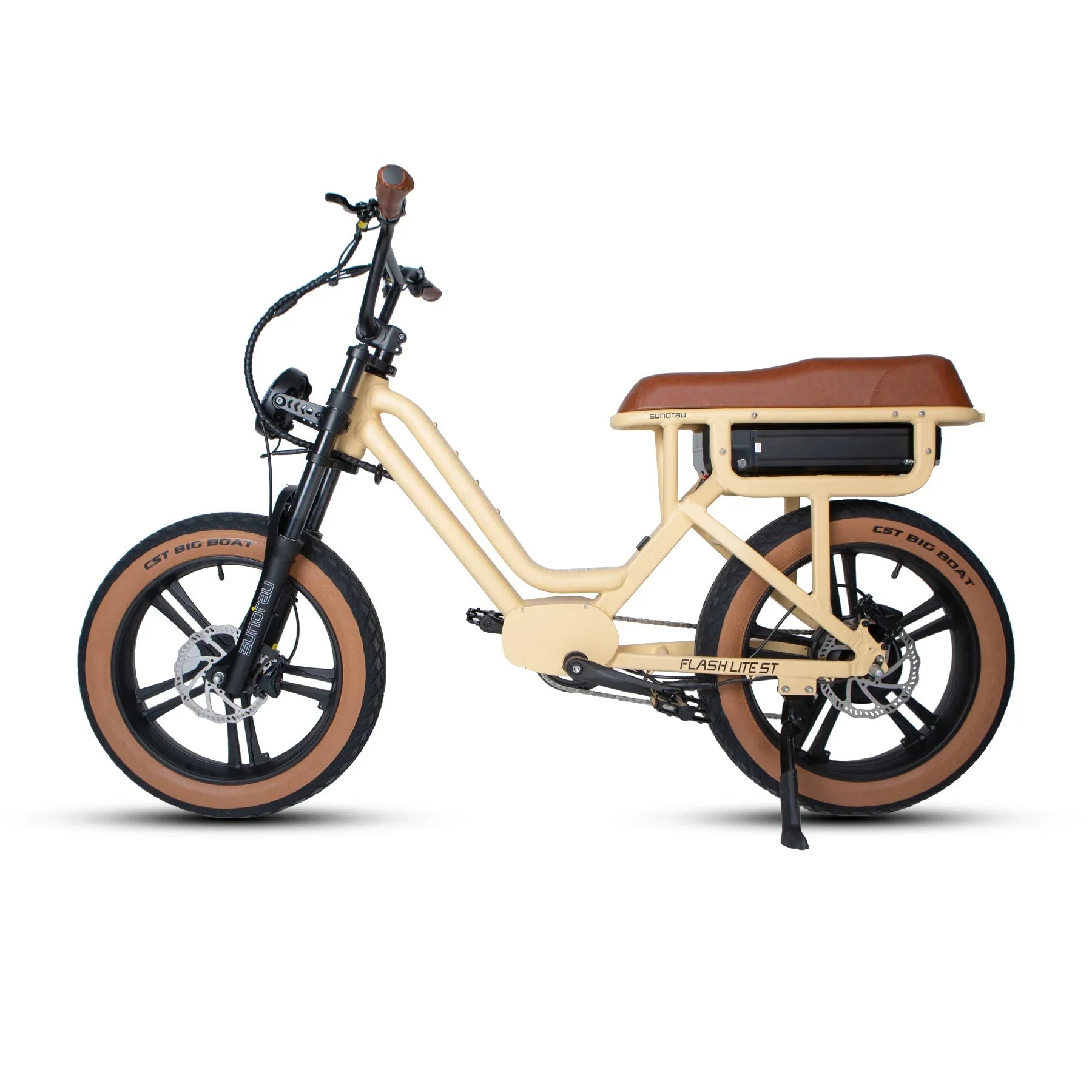 EUNORAU FLASH LITE ST 52V750W Fat Tire eMoped Electric Bicycle