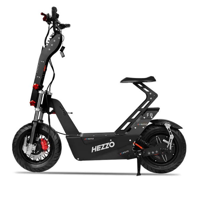 HEZZO-F8 Electric Scooter - 8000W Power, Max Speed 100 Km/h