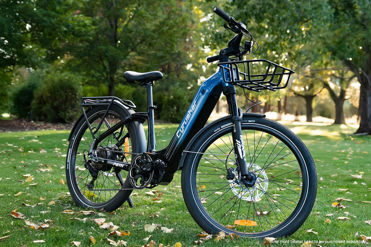 Cyrusher Path E-Bike | 59 Mi Range 750 W Power City Comfort