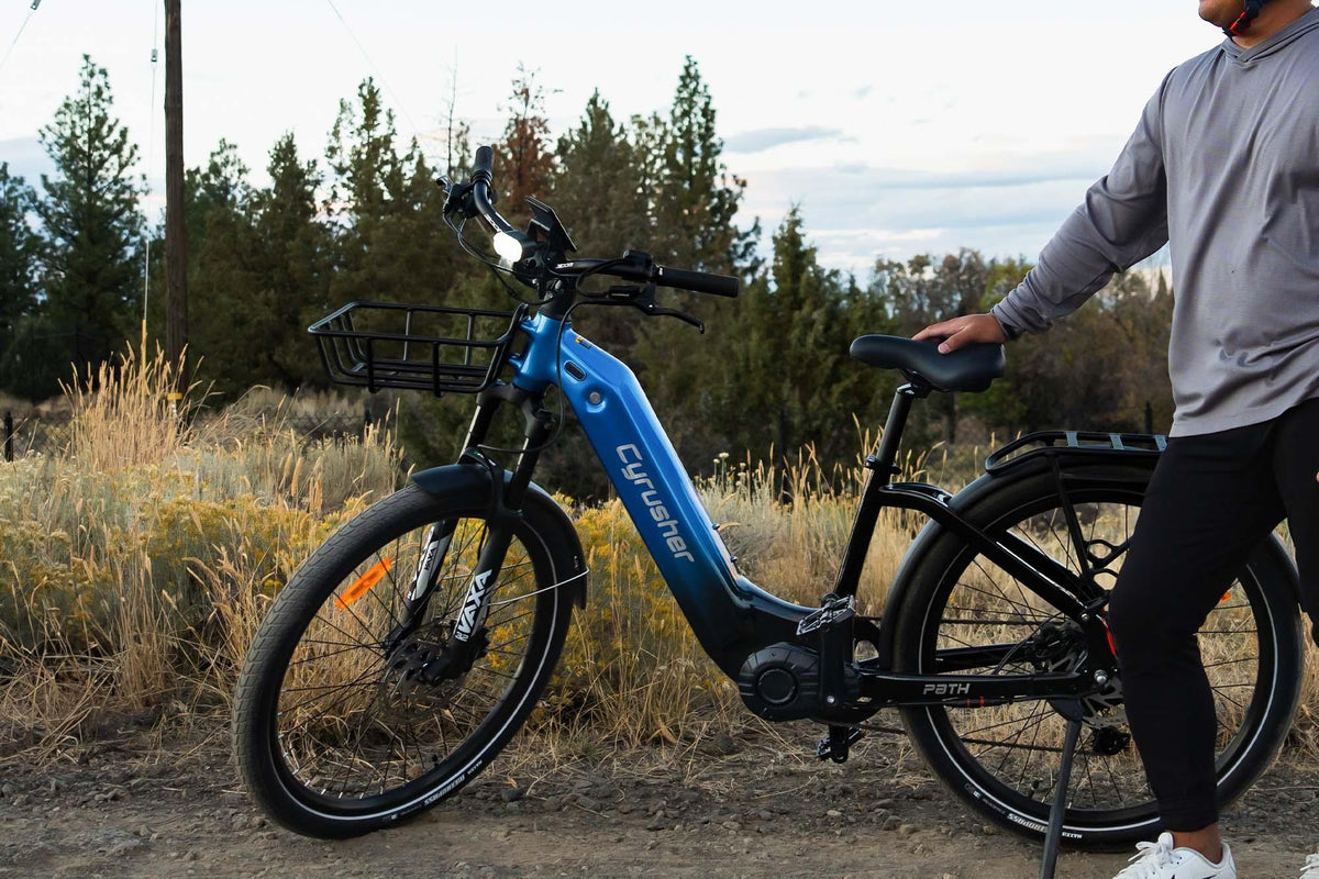 Cyrusher Path E-Bike | 59 Mi Range 750 W Power City Comfort