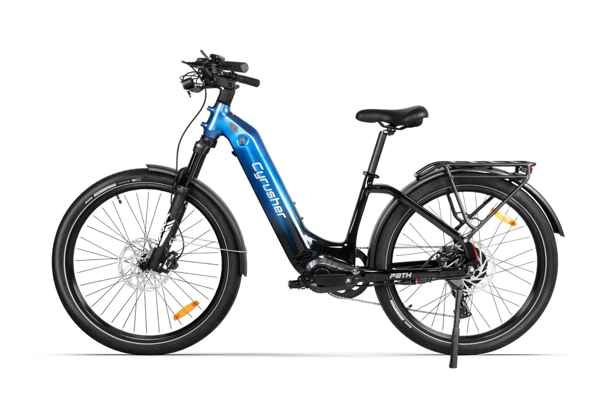 Cyrusher Path E-Bike | 59 Mi Range 750 W Power City Comfort