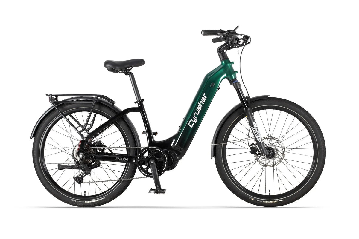 Cyrusher Path E-Bike | 59 Mi Range 750 W Power City Comfort