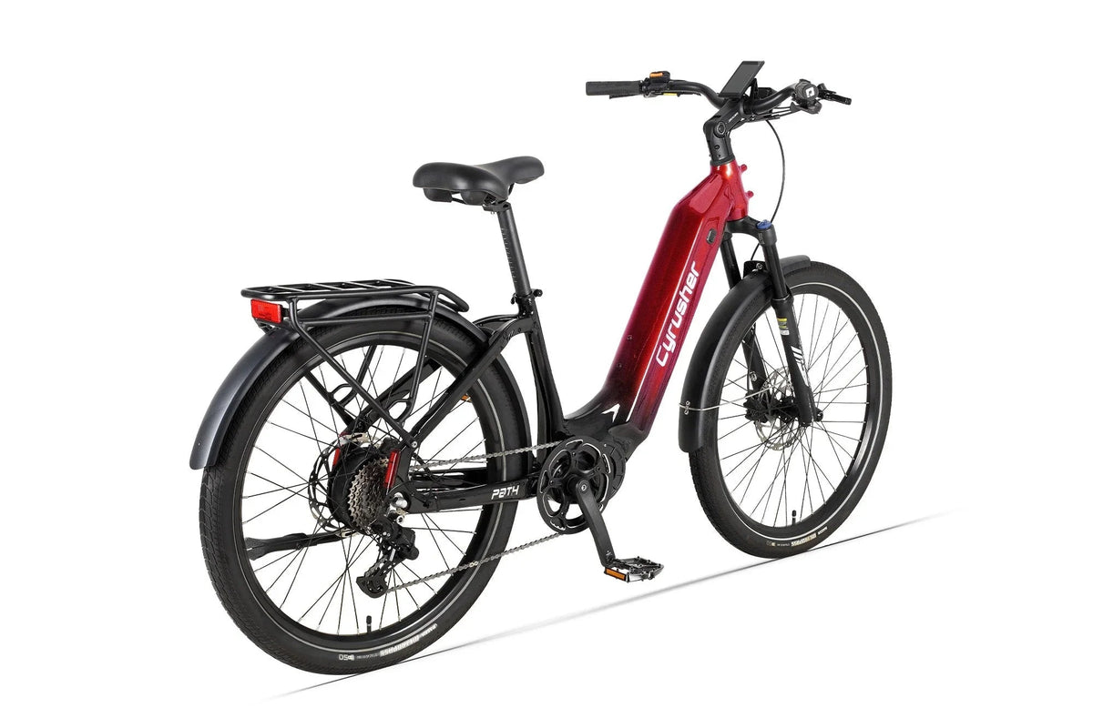 Cyrusher Path E-Bike | 59 Mi Range 750 W Power City Comfort