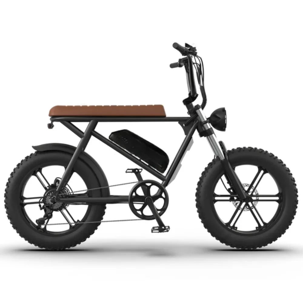 750W Electric Bike - 48V 13Ah Lithium Battery, Aluminum Frame