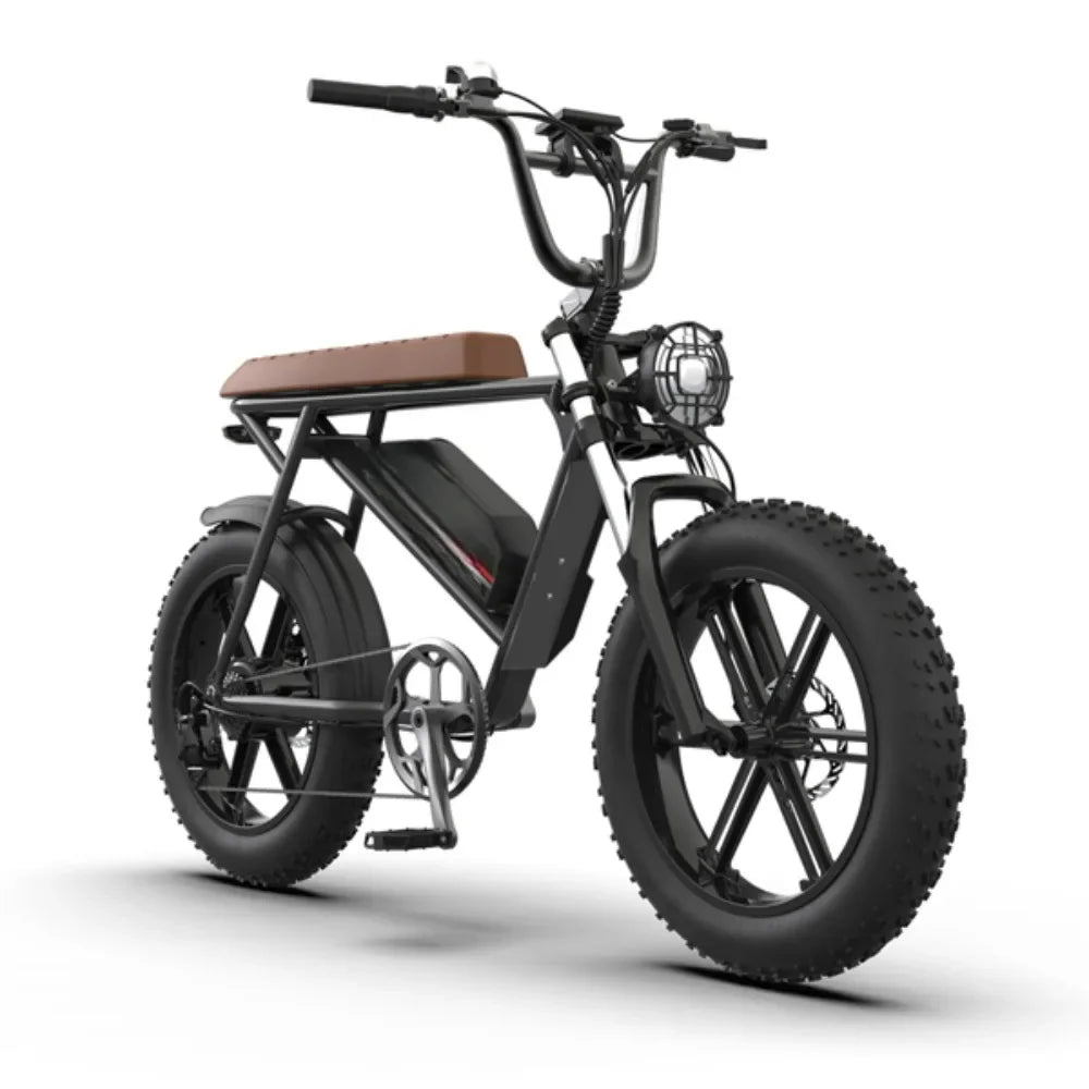 750W Electric Bike - 48V 13Ah Lithium Battery, Aluminum Frame