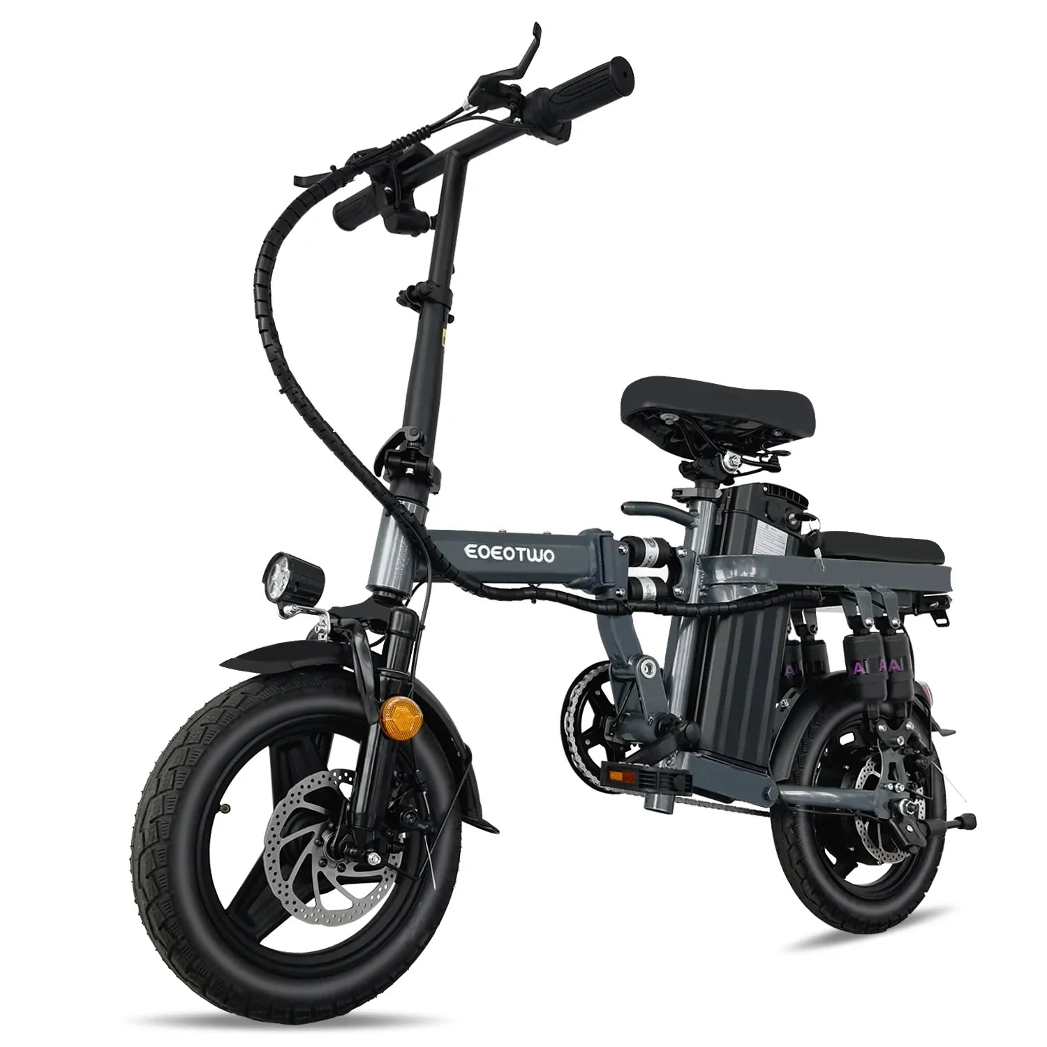 25MPH Folding Ebike - Lithium Battery, 14-Inch Wheels